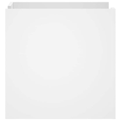 vidaXL Bedside Cabinet White 45x50x50 cm Engineered Wood