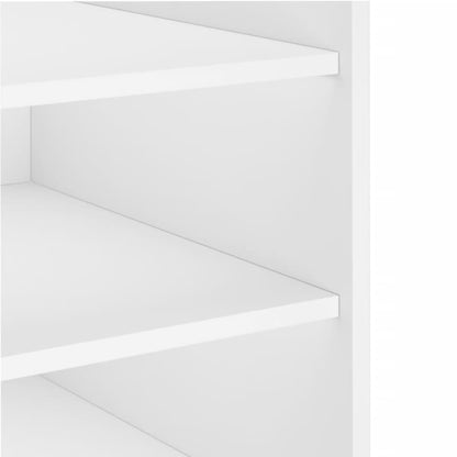 vidaXL Bedside Cabinet White 45x50x50 cm Engineered Wood