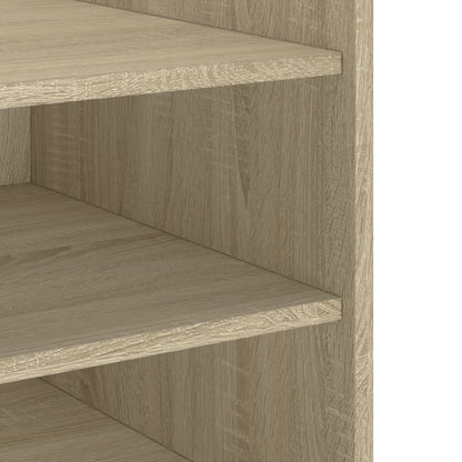 vidaXL Bedside Cabinet Sonoma Oak 45x50x50 cm Engineered Wood