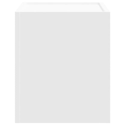 vidaXL Wall-mounted Bedside Cabinet White 45x30x35 cm