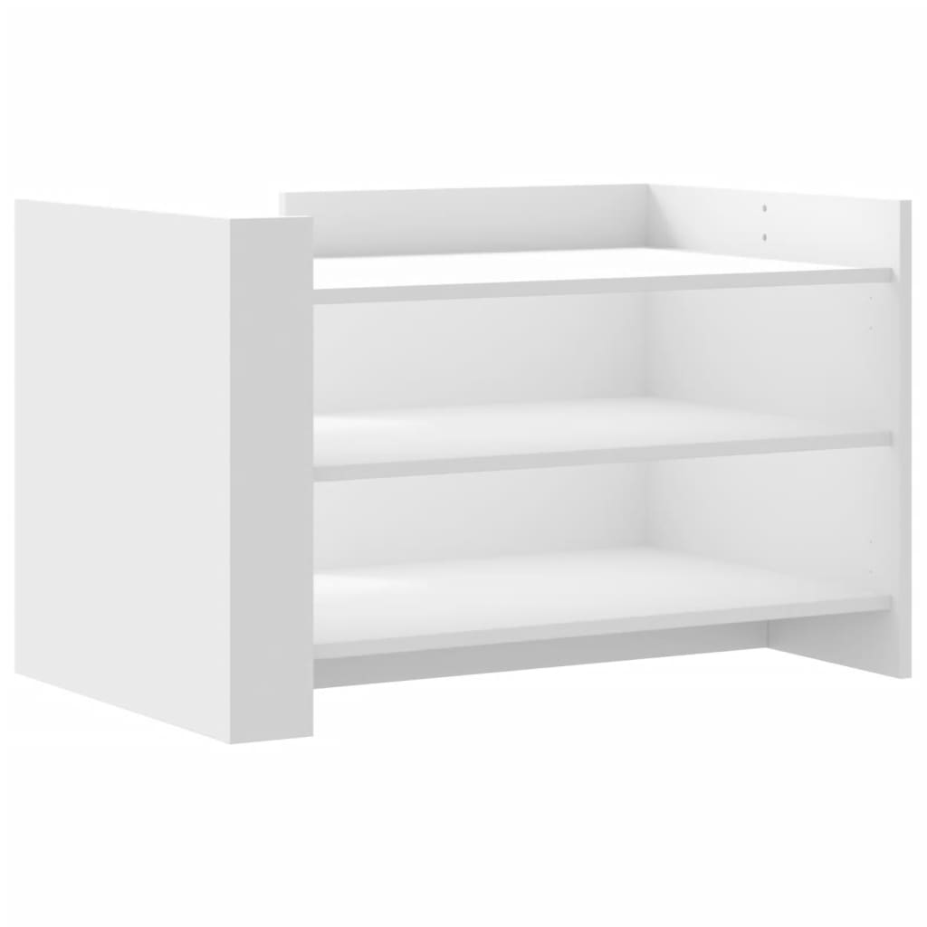 vidaXL Coffee Table White 80x50x50 cm Engineered Wood