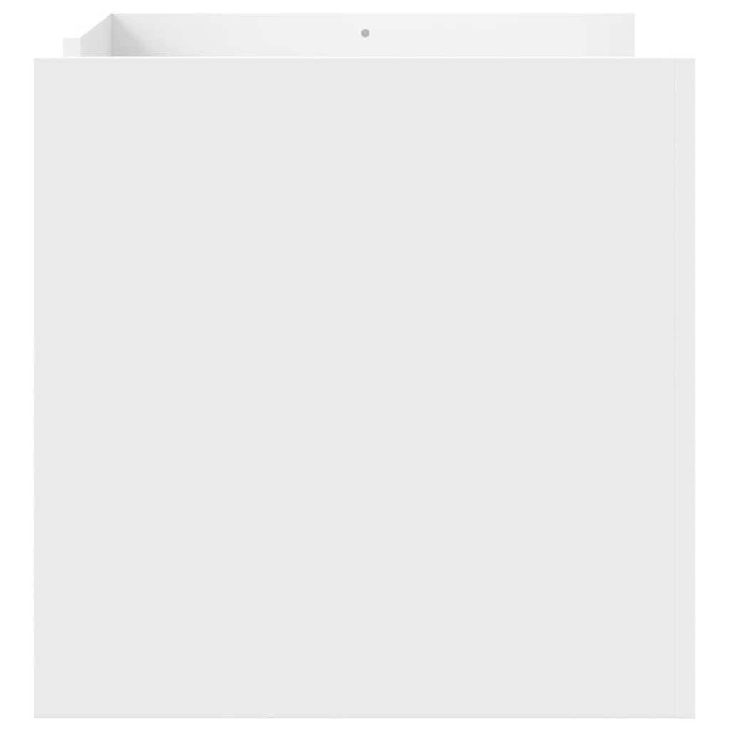vidaXL Coffee Table White 80x50x50 cm Engineered Wood