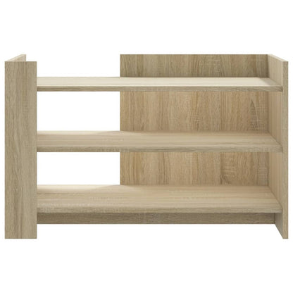 vidaXL Coffee Table Sonoma Oak 80x50x50 cm Engineered Wood