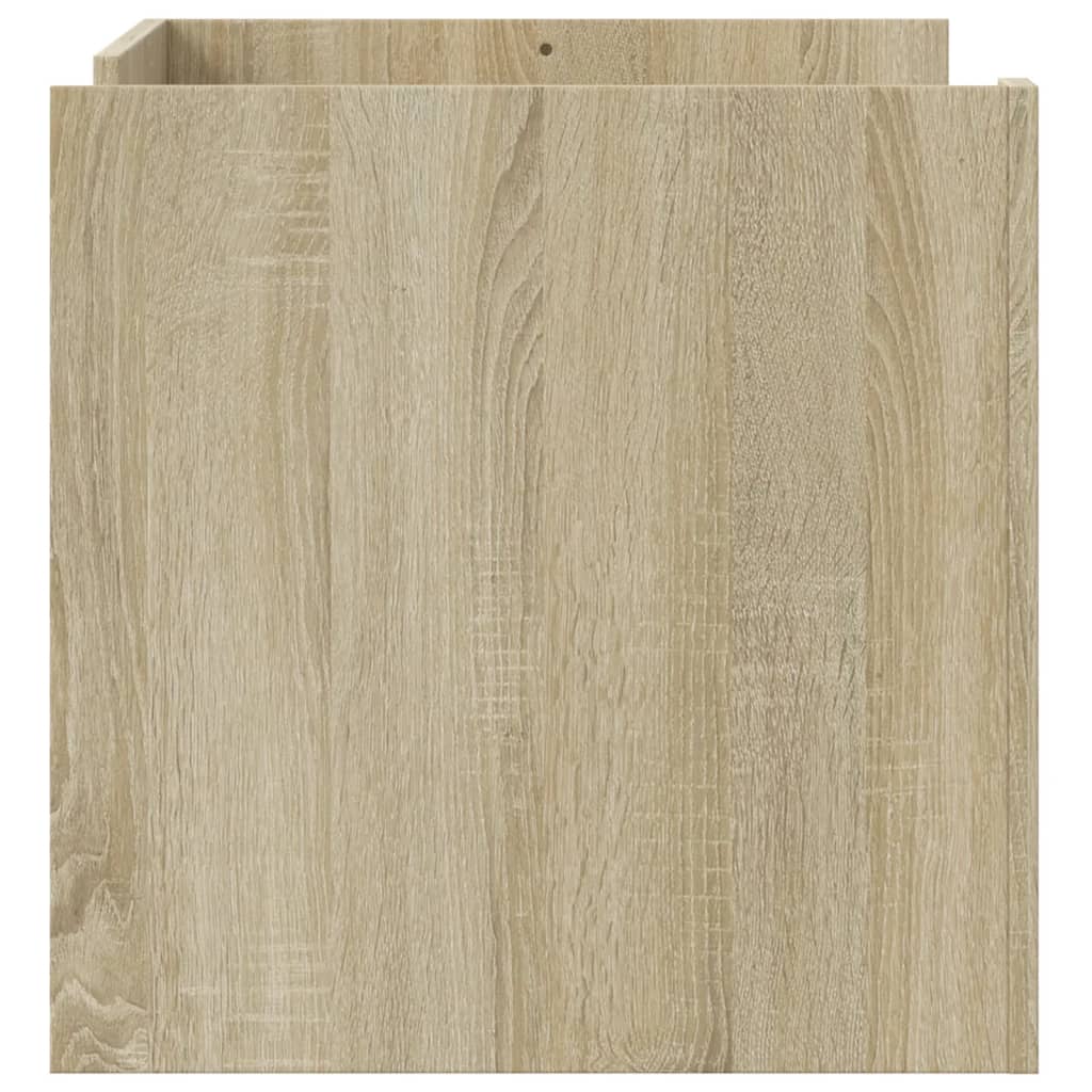 vidaXL Coffee Table Sonoma Oak 80x50x50 cm Engineered Wood