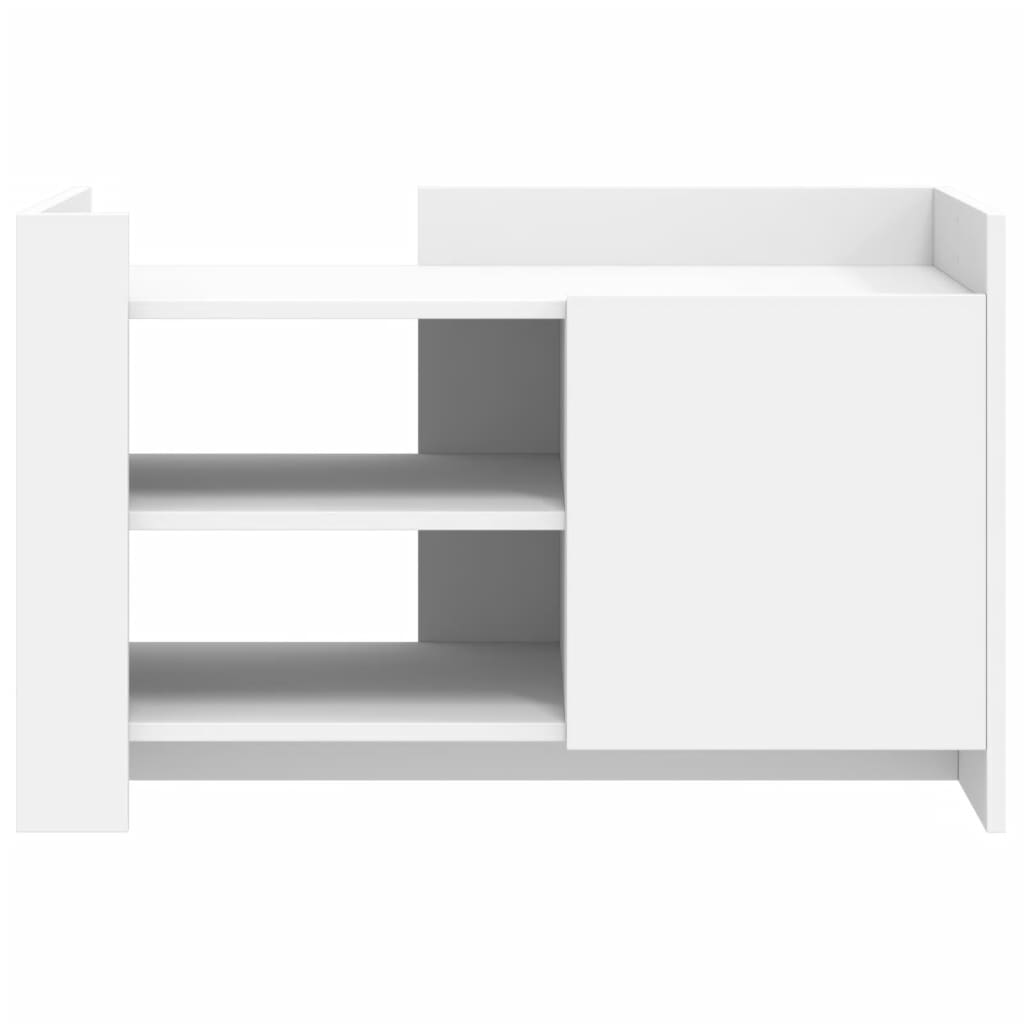 vidaXL Coffee Table White 80x50x50 cm Engineered Wood