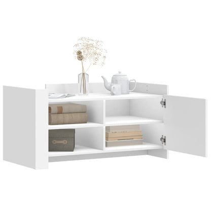 vidaXL Coffee Table White 100x50x50 cm Engineered Wood