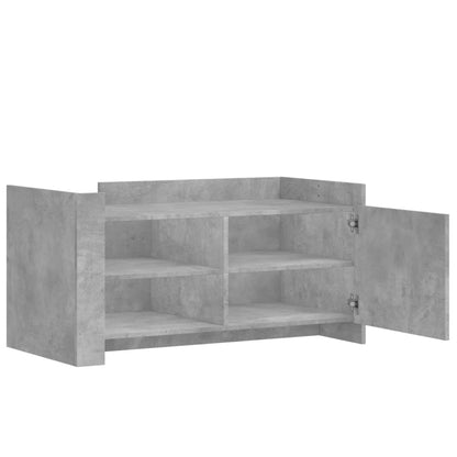 vidaXL Coffee Table Concrete Grey 100x50x50 cm Engineered Wood