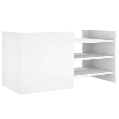 vidaXL TV Cabinet White 80x35x40 cm Engineered Wood
