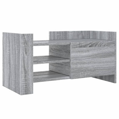 vidaXL TV Cabinet Grey Sonoma 80x35x40 cm Engineered Wood