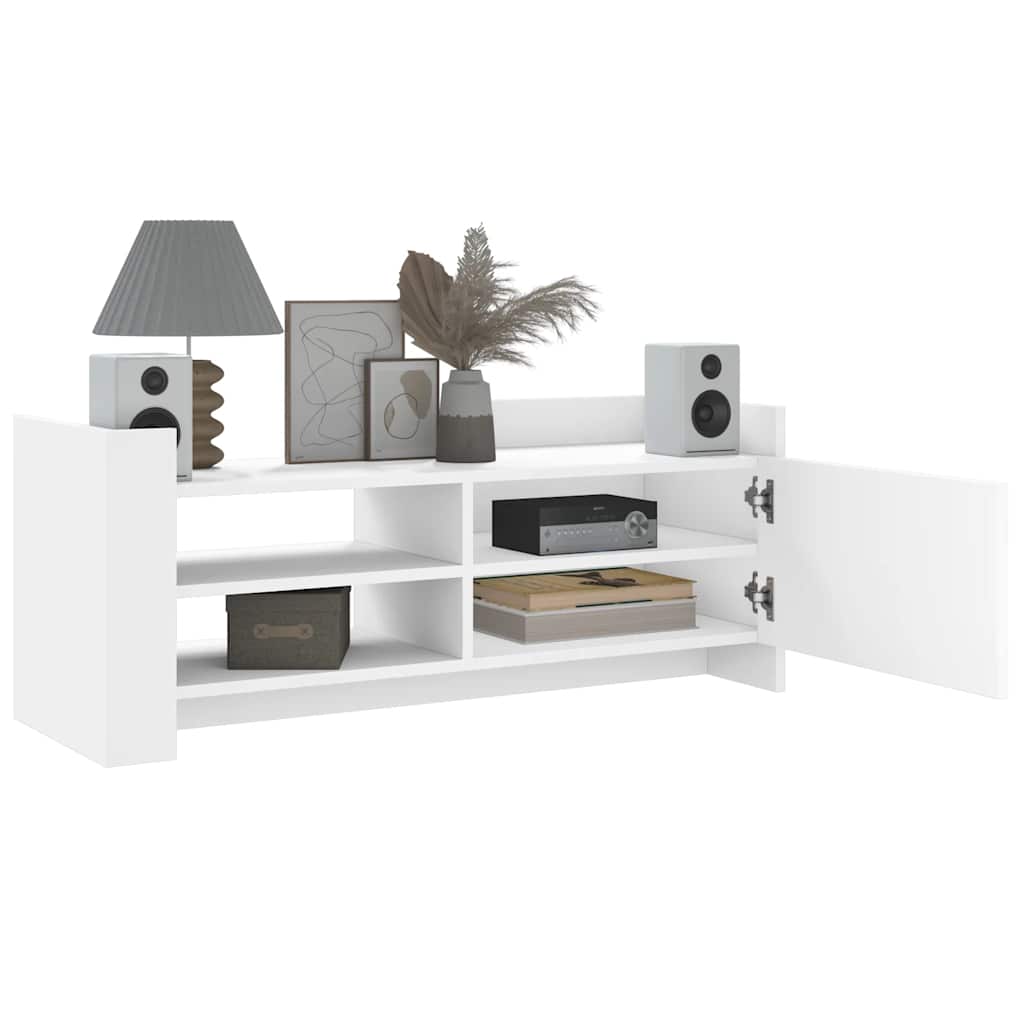 vidaXL TV Cabinet White 100x35x40 cm Engineered Wood