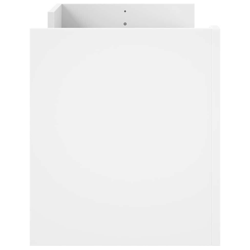 vidaXL TV Cabinet White 100x35x40 cm Engineered Wood
