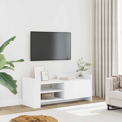 vidaXL TV Cabinet White 100x35x40 cm Engineered Wood