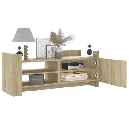 vidaXL TV Cabinet Sonoma Oak 100x35x40 cm Engineered Wood