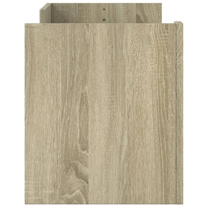 vidaXL TV Cabinet Sonoma Oak 100x35x40 cm Engineered Wood