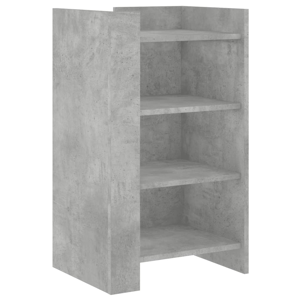 vidaXL Sideboard Concrete Grey 45x35x75 cm Engineered Wood