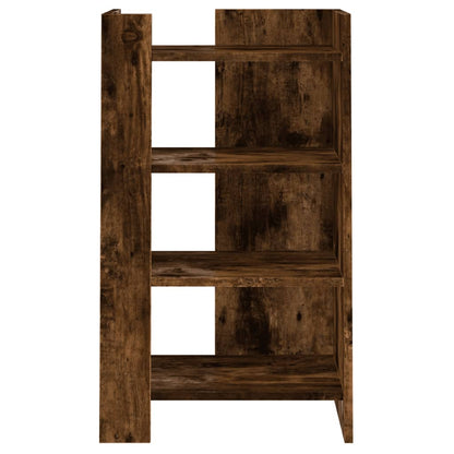vidaXL Sideboard Smoked Oak 45x35x75 cm Engineered Wood