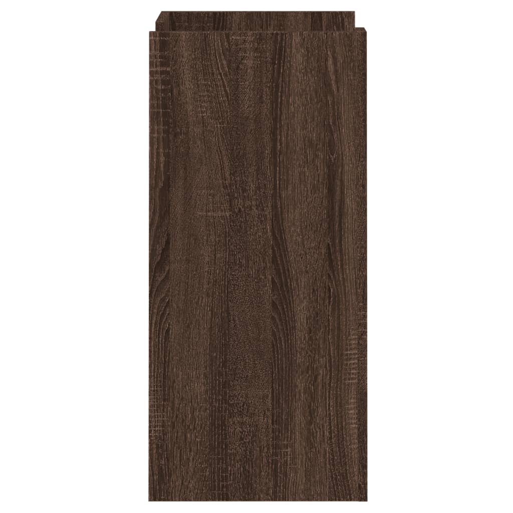 vidaXL Sideboard Brown Oak 45x35x75 cm Engineered Wood