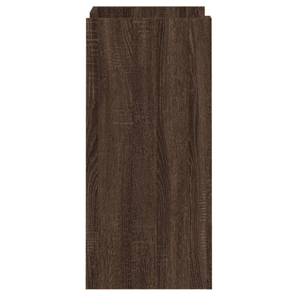 vidaXL Sideboard Brown Oak 45x35x75 cm Engineered Wood
