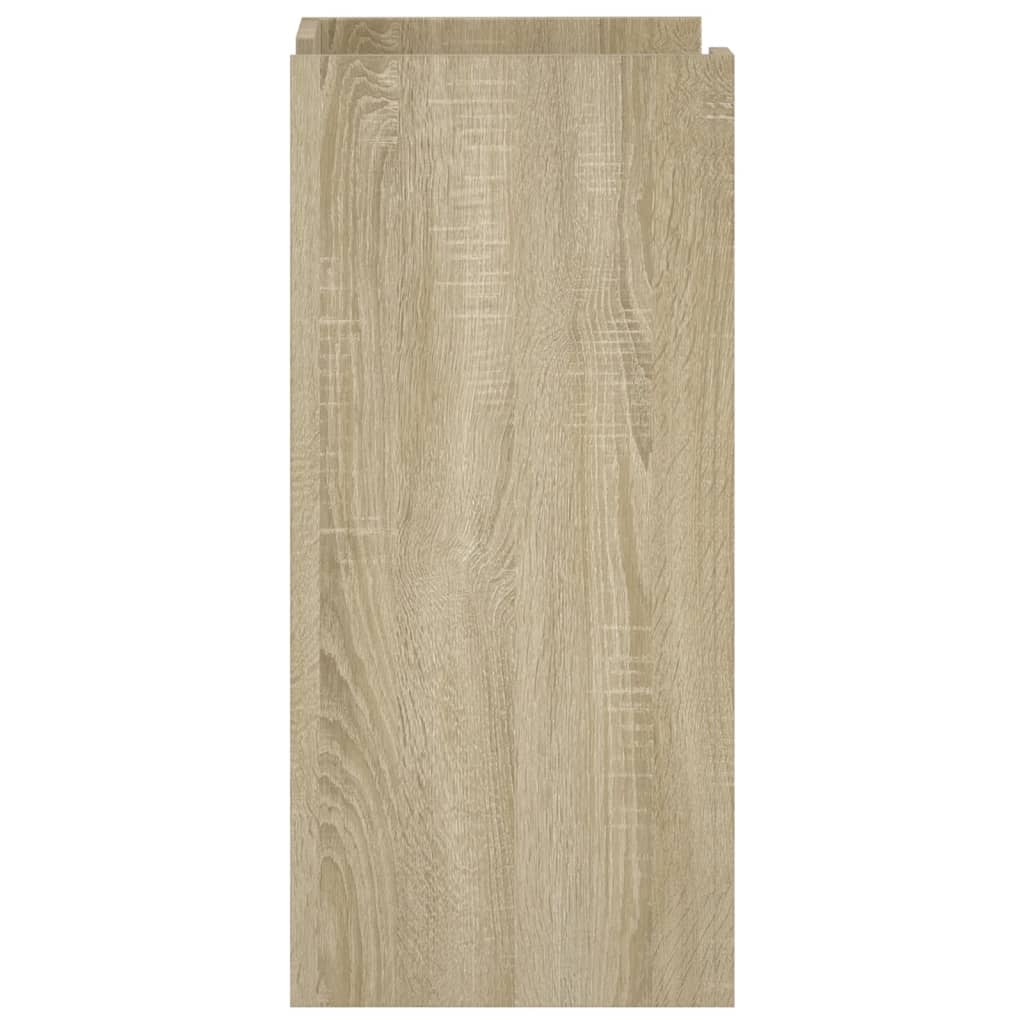 vidaXL Sideboard Sonoma Oak 45x35x75 cm Engineered Wood