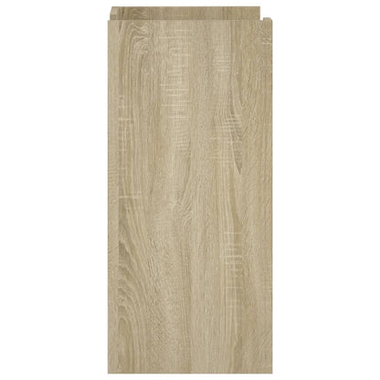 vidaXL Sideboard Sonoma Oak 45x35x75 cm Engineered Wood