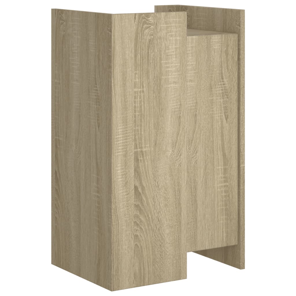 vidaXL Sideboard Sonoma Oak 45x35x75 cm Engineered Wood