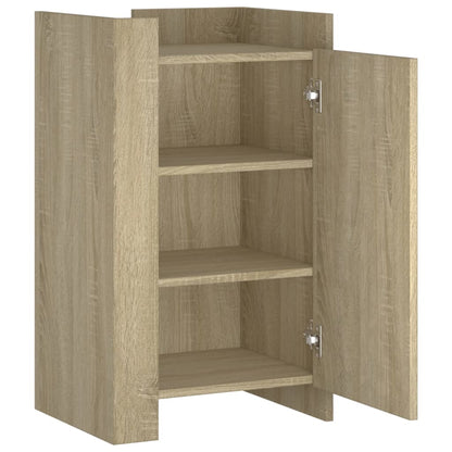 vidaXL Sideboard Sonoma Oak 45x35x75 cm Engineered Wood