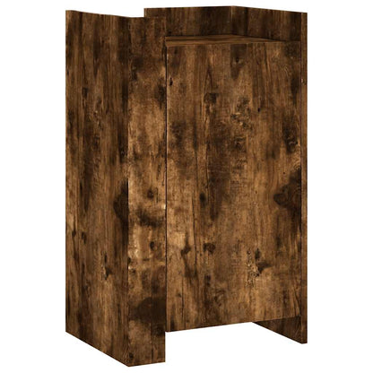 vidaXL Sideboard Smoked Oak 45x35x75 cm Engineered Wood