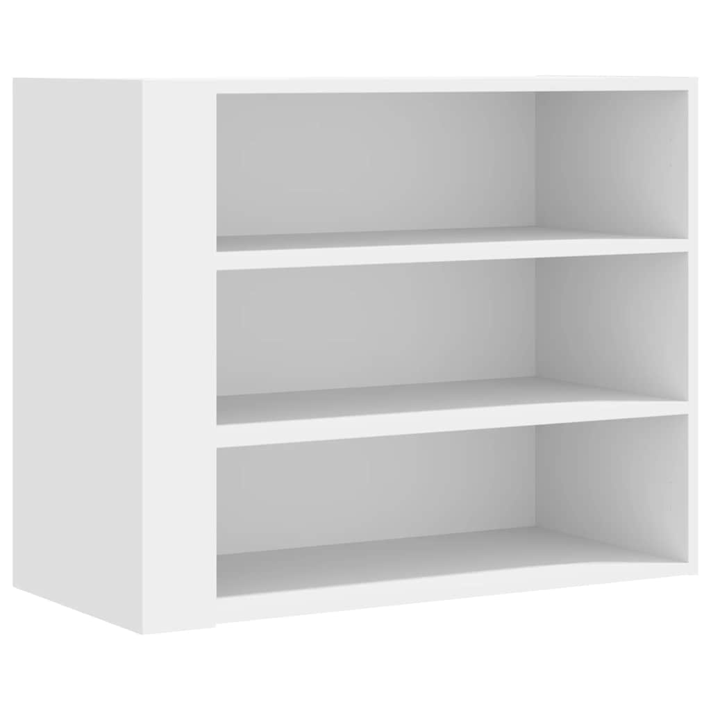 vidaXL Wall Cabinet White 75x35x60 cm Engineered Wood