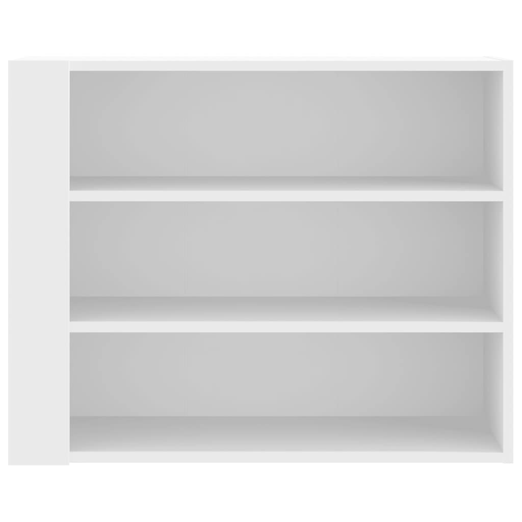 vidaXL Wall Cabinet White 75x35x60 cm Engineered Wood