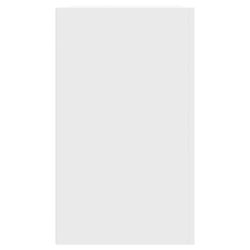 vidaXL Wall Cabinet White 75x35x60 cm Engineered Wood