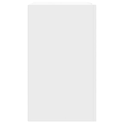 vidaXL Wall Cabinet White 75x35x60 cm Engineered Wood
