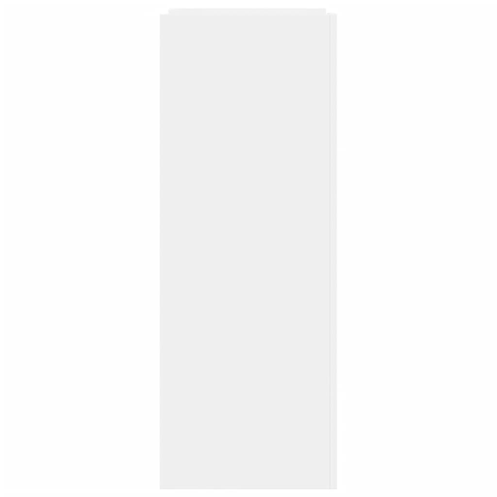vidaXL Shoe Cabinet White 74.5x37.5x100 cm Engineered Wood
