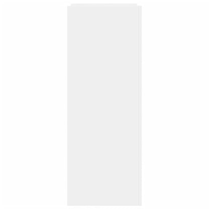 vidaXL Shoe Cabinet White 74.5x37.5x100 cm Engineered Wood