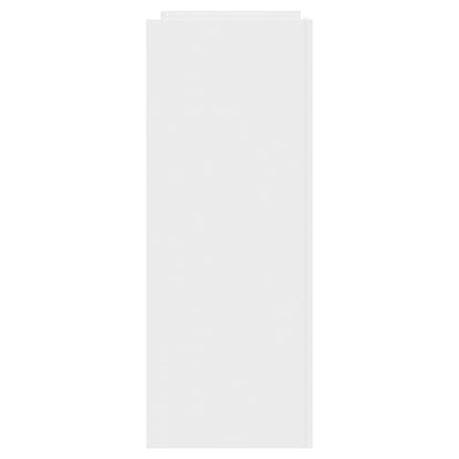 vidaXL Console Table White 100x35x90 cm Engineered Wood