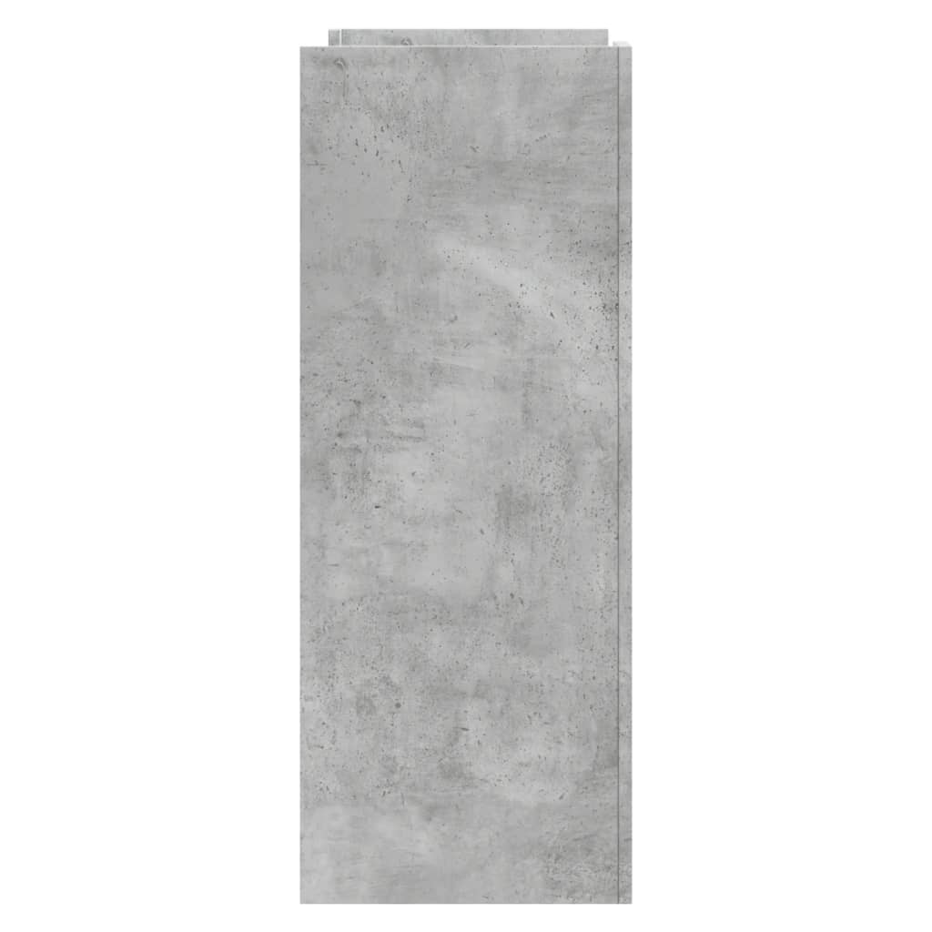 vidaXL Console Table Concrete Grey 100x35x90 cm Engineered Wood