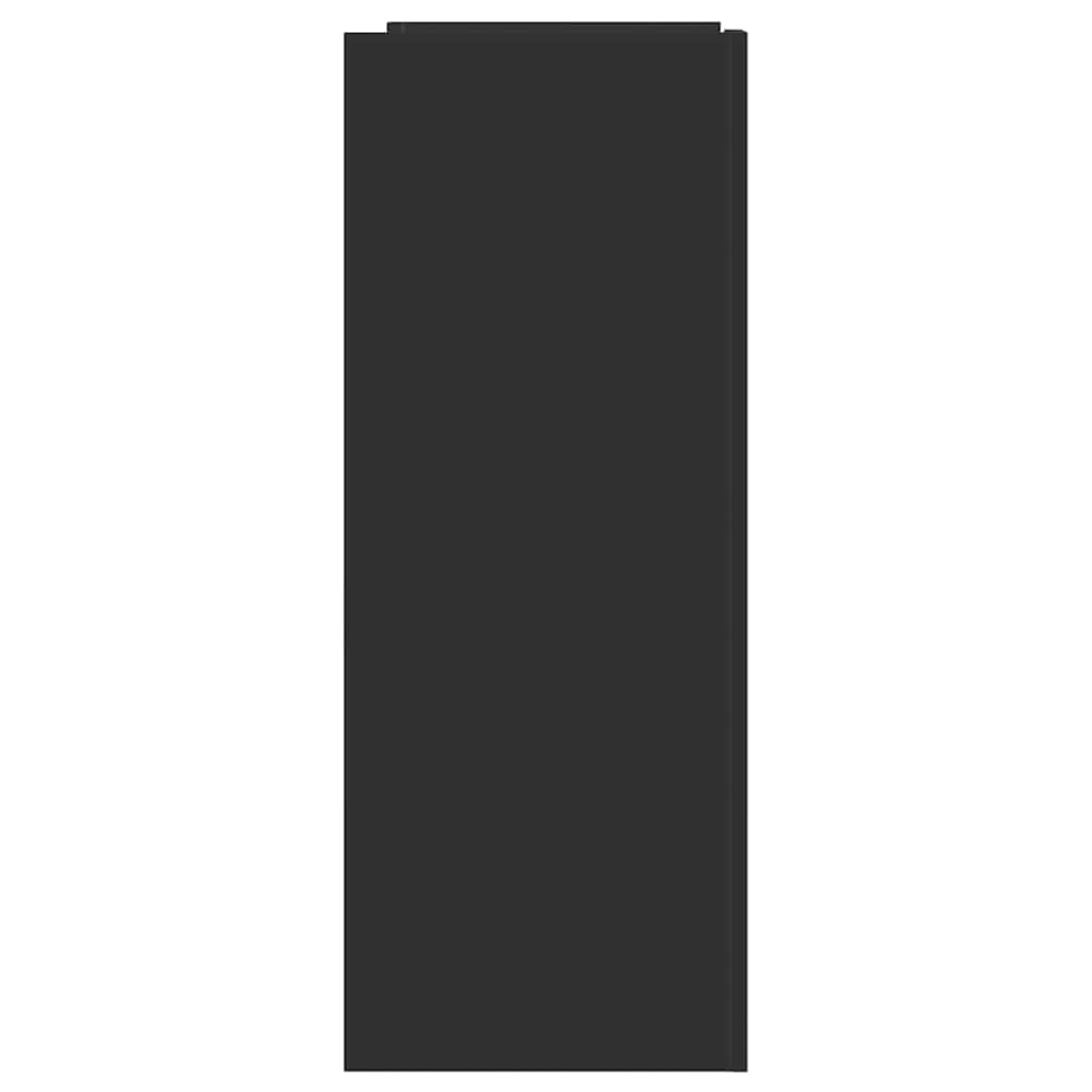 vidaXL Console Table Black 100x35x90 cm Engineered Wood