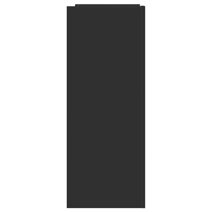 vidaXL Console Table Black 100x35x90 cm Engineered Wood