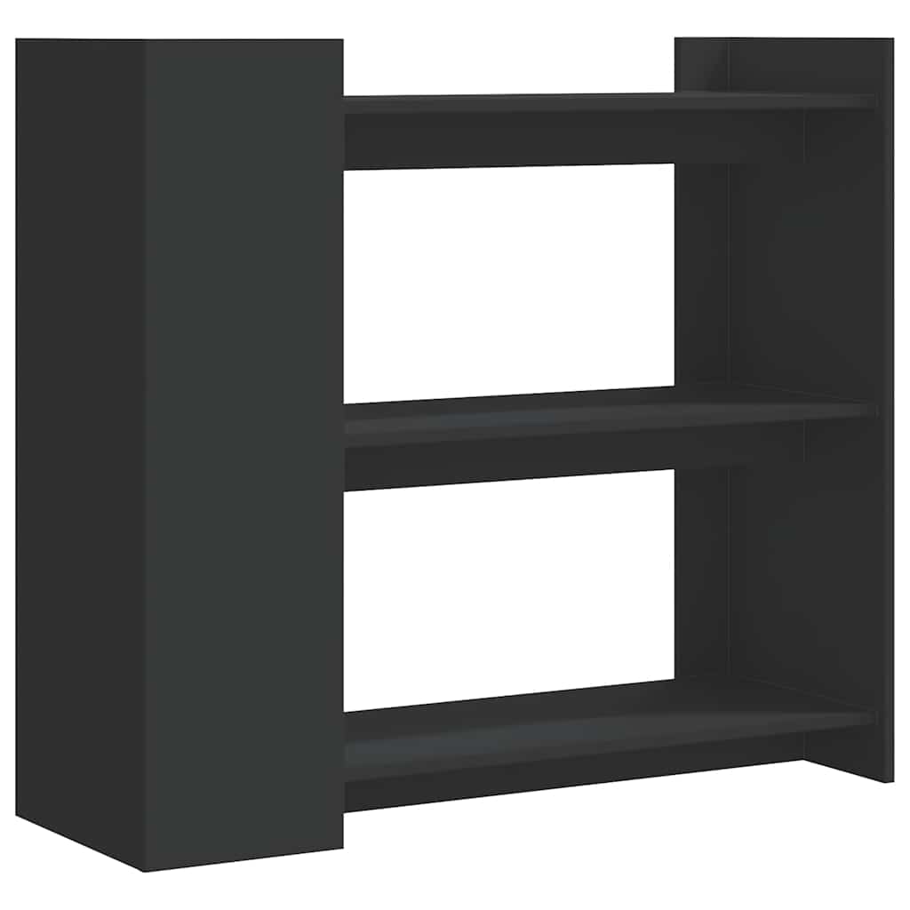 vidaXL Console Table Black 100x35x90 cm Engineered Wood
