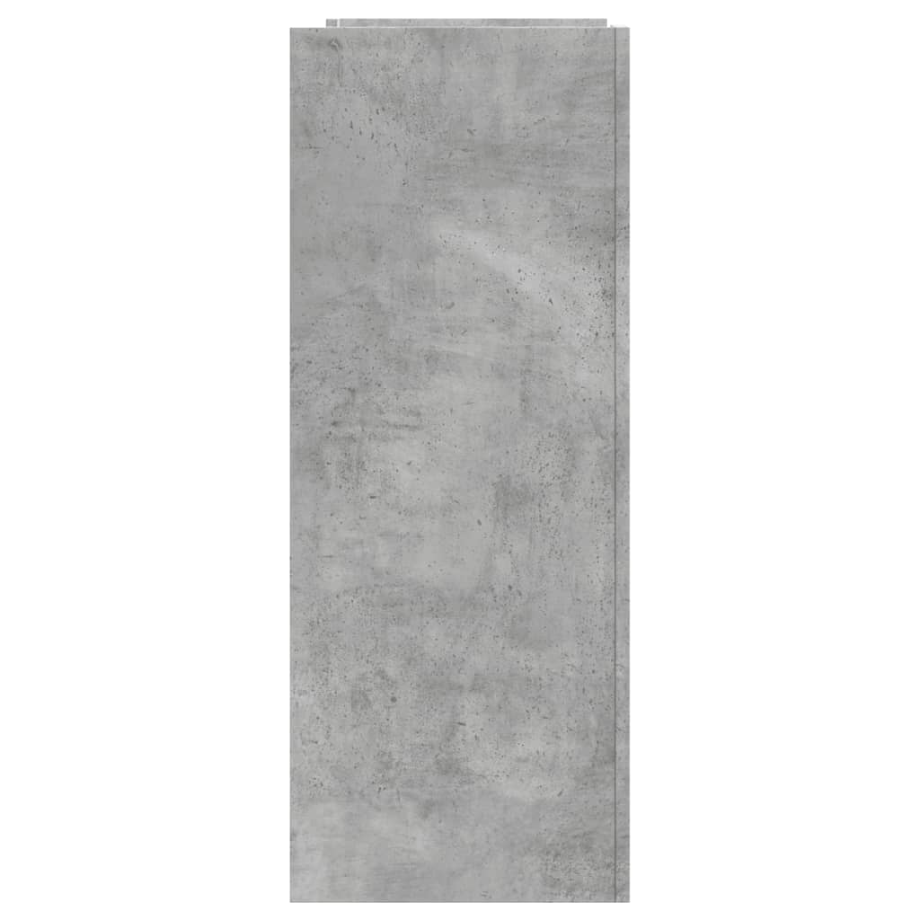 vidaXL Console Table Concrete Grey 100x35x90 cm Engineered Wood