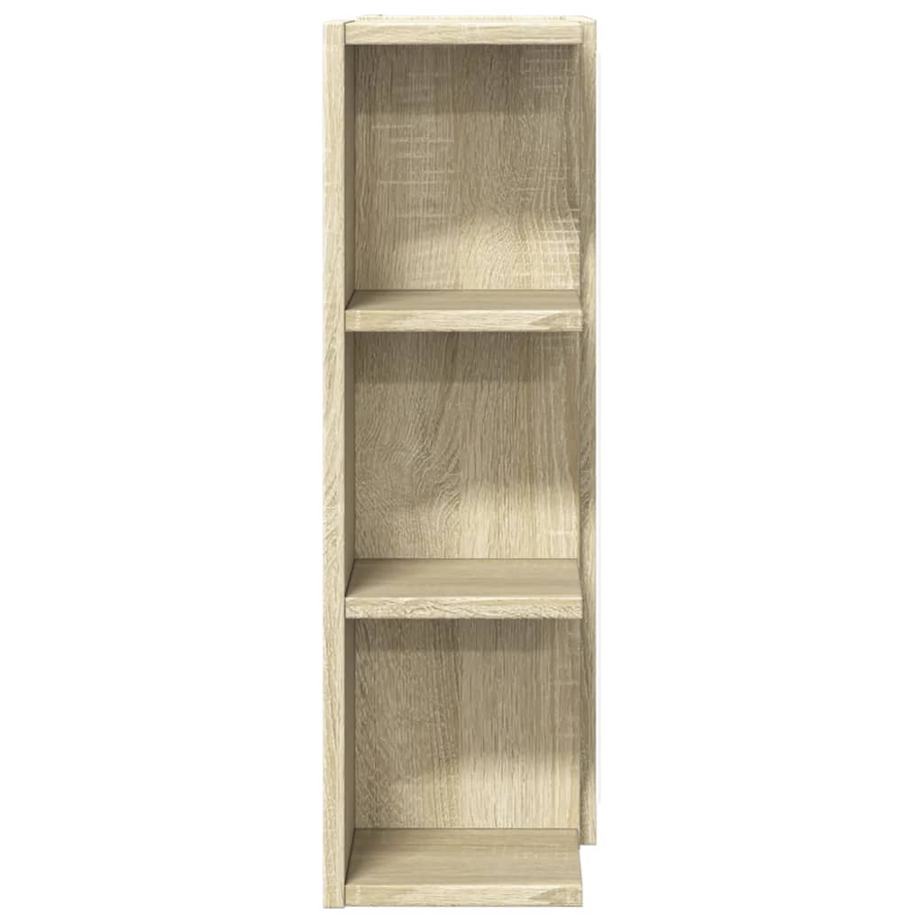 vidaXL Bathroom Mirror Cabinet Sonoma Oak 80x20.5x64cm Engineered Wood