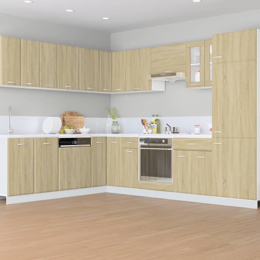 vidaXL Drawer Bottom Cabinet Lyon Sonoma Oak 60x46x81.5 cm Engineered Wood