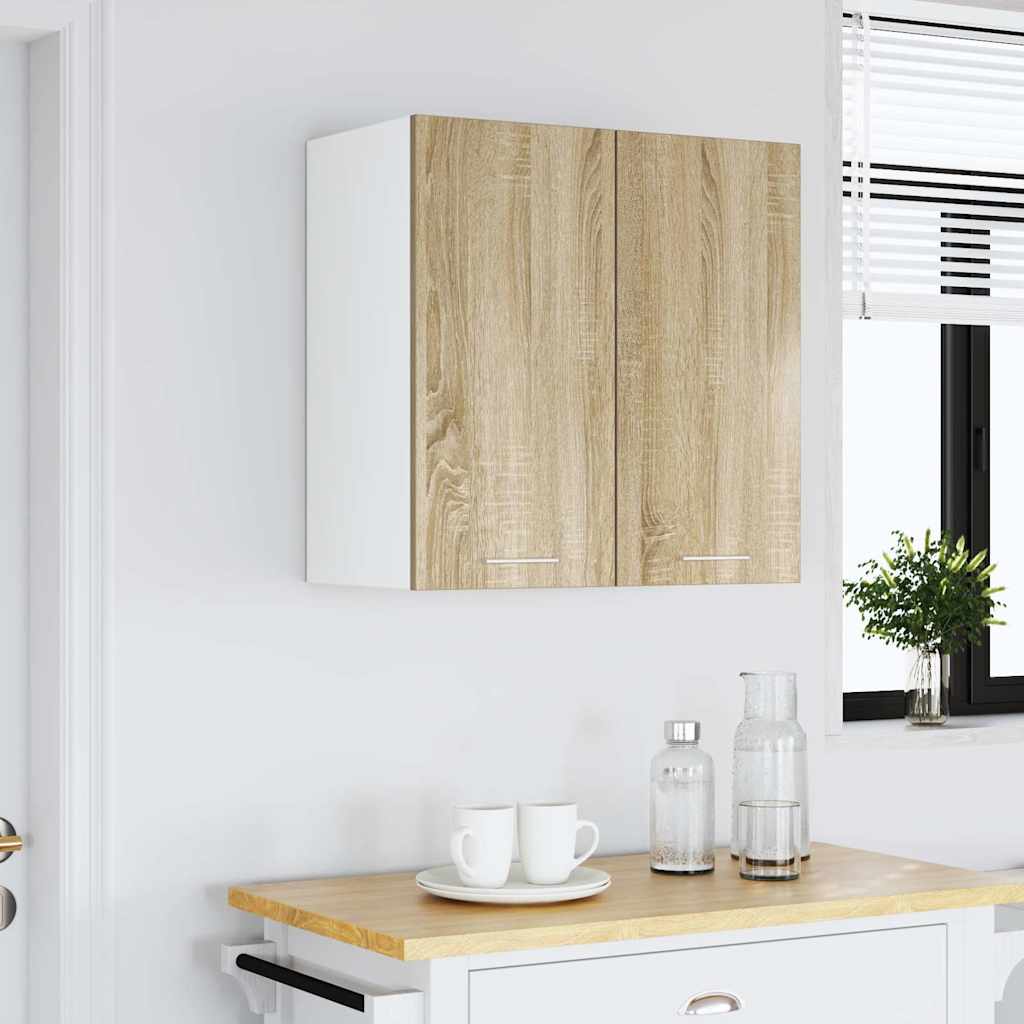 vidaXL Hanging Cabinet "Lyon" Sonoma Oak 60x31x60 cm Engineered Wood