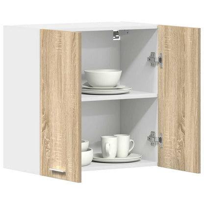 vidaXL Hanging Cabinet "Lyon" Sonoma Oak 60x31x60 cm Engineered Wood