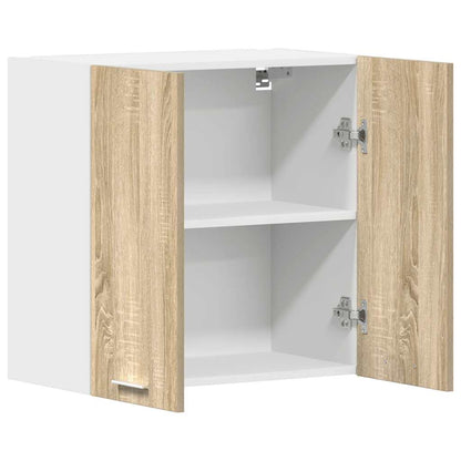 vidaXL Hanging Cabinet "Lyon" Sonoma Oak 60x31x60 cm Engineered Wood