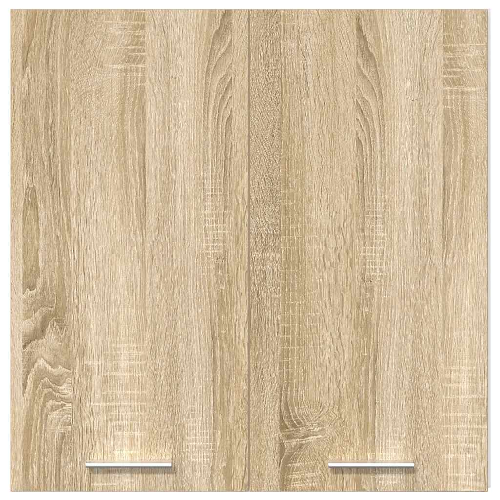 vidaXL Hanging Cabinet "Lyon" Sonoma Oak 60x31x60 cm Engineered Wood