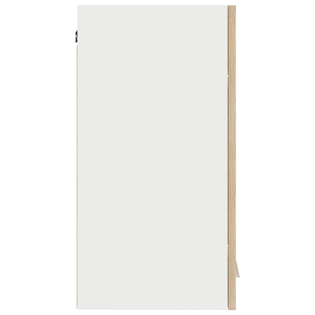 vidaXL Hanging Cabinet "Lyon" Sonoma Oak 60x31x60 cm Engineered Wood