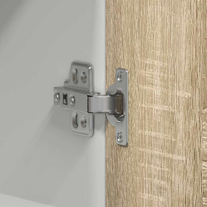 vidaXL Hanging Cabinet "Lyon" Sonoma Oak 60x31x60 cm Engineered Wood