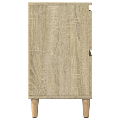 vidaXL Sink Cabinet Sonoma Oak 80x33x60 cm Engineered Wood