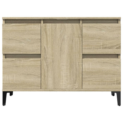 vidaXL Sink Cabinet Sonoma Oak 80x33x60 cm Engineered Wood