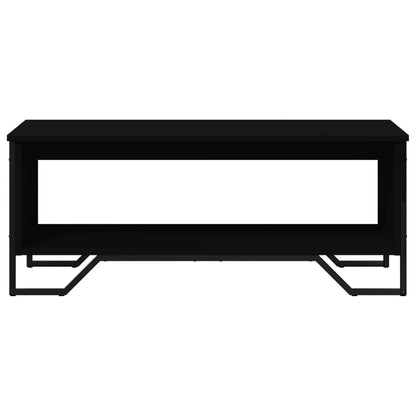 vidaXL Coffee Table Black 100x51x40 cm Engineered Wood